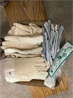 work gloves (several)