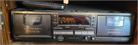Pioneer Double Cassette Deck CT-W404R
