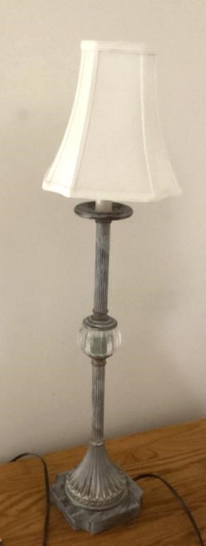 Tall narrow table lamp