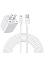 ( New / Pack of 2 ) 2in1 [ Apple MFi Certified ]