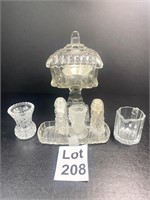 Crystal Wedding Dish & Glassware