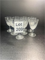 8-Star Fire Wine Goblets