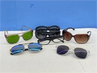 6 Pairs of Sunglasses and 1 Pair Reading Glasses