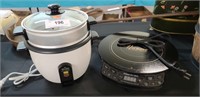 Rice cooker and nu wave cook top