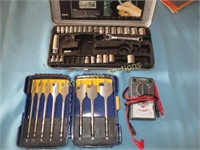 Irwin Bit Set / Electrical Tester / Sockets