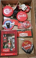 COCA-COLA  ORNAMENTS BOX LOT