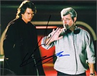 George Lucas & Hayden Christensen Signed JSA