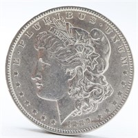 1889-P Morgan Silver Dollar   AU