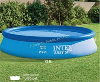 Intex 12’ Easy Set Pool $170 Retail