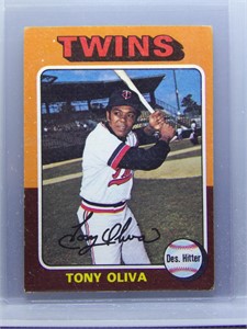 Tony Oliva 1975 Topps