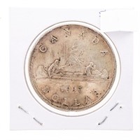 Canada 1937 Silver Dollar MS64