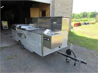 American Dream Stainless Steel Hot Dog Cart