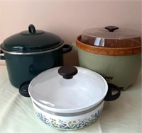 Assortment of pots