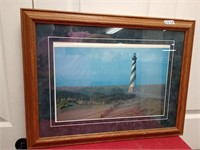 Two lighthouse print 19.5 x 25