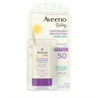 (Pack of 2)Aveeno Baby Sensitive Skin SPF 50 Miner