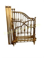 Pair Antique Twin/King Brass Beds