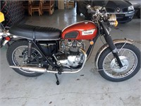 Triumph trophy 500cm3 årg 1971.