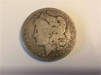 1885 P Morgan Silver Dollar,Circulated