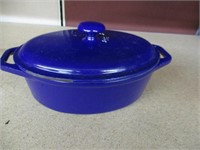 Cast Iron Blue Dutch Oven-Well Equipped Kitchen