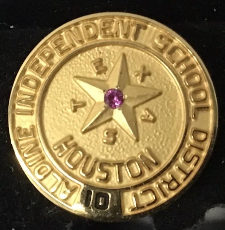 JOSTENS ALDINE INDEPENDANT SCHOOL DISTRICT PIN