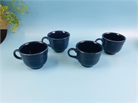 Fiesta Set of 4 Tea Cups - Dr. Blue