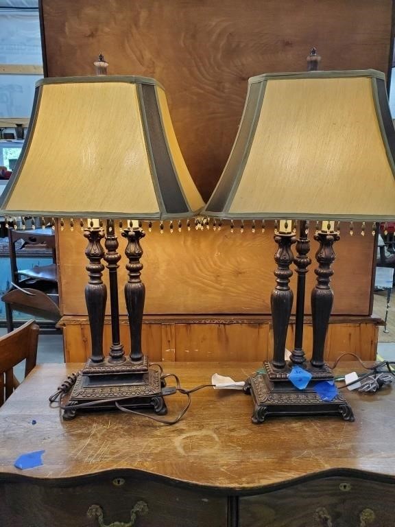 Matching Lamps Pair