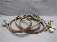 Oxygen Acetylene JewelersTorch Set W/Hose