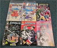 Lot of 6 Comic Books - Deathlok, Betty and Me