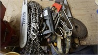 Chain Saw Bar, Chains, Handsaws & Blades