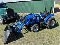 New Holland Boomer 40 Tractor and Loader
