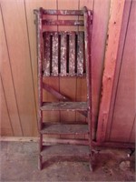 Vintage Wooden Display Ladder