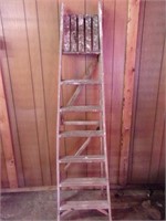 Vintage Wooden Display ladder