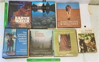 HC wildlife/wilderness conservation book lot
