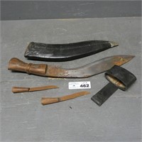 Gurkha Kukri Knife & Scabbard