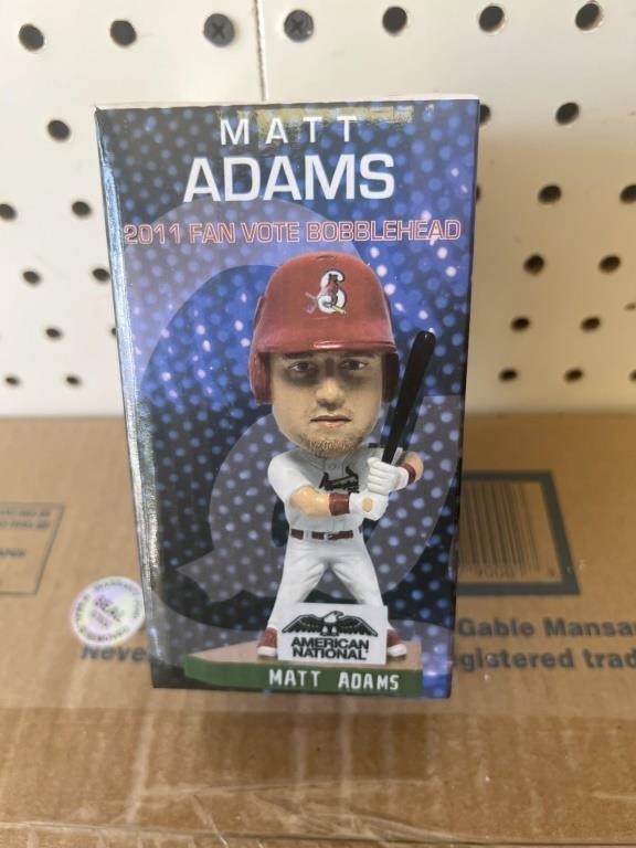 Matt Adams Mini Bobblehead Cardinals