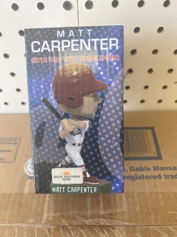 Matt Carpenter Mini Bobblehead Springfield Cards