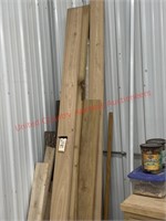 Lot of Misc Wood- White, Red Oak, and Black Ash
