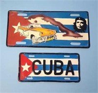 2 Cuba Vanity License Plates