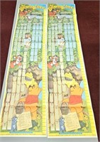 Winnie the Pooh 'The Growing Tree" Posters 1977