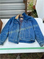 Vintage Wrangler Men's Western Lined Denim Jacket