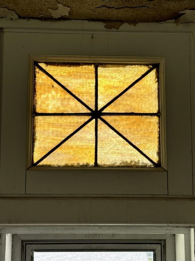 Stained Glass Transom Window 16x14