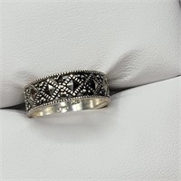 $150 Silver Macsite Ring