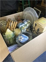 Box Lot Candles Household etc