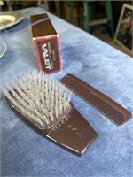 Vintage Avon Valet Brush and Comb Set