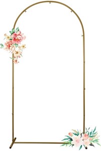 Metal Arch Backdrop Stand, 6.6ft Metal Wedding
