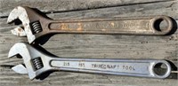 2 - 15" Adjustable Wrenches