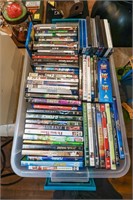 Tote of DVD Movies