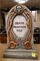 Death Becomes You Tombstone