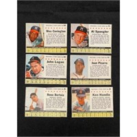 (20) 1961 Post Cereal Baseball Cards