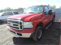 2005 Ford F-250 1FTSX21Y05EC70103 Red